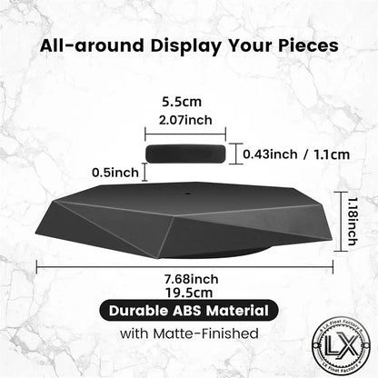 Levitating Display Stand Magnetic Floating Display with Stand for Toys Figures Miniatures Automatic Rotating Creative Gifts