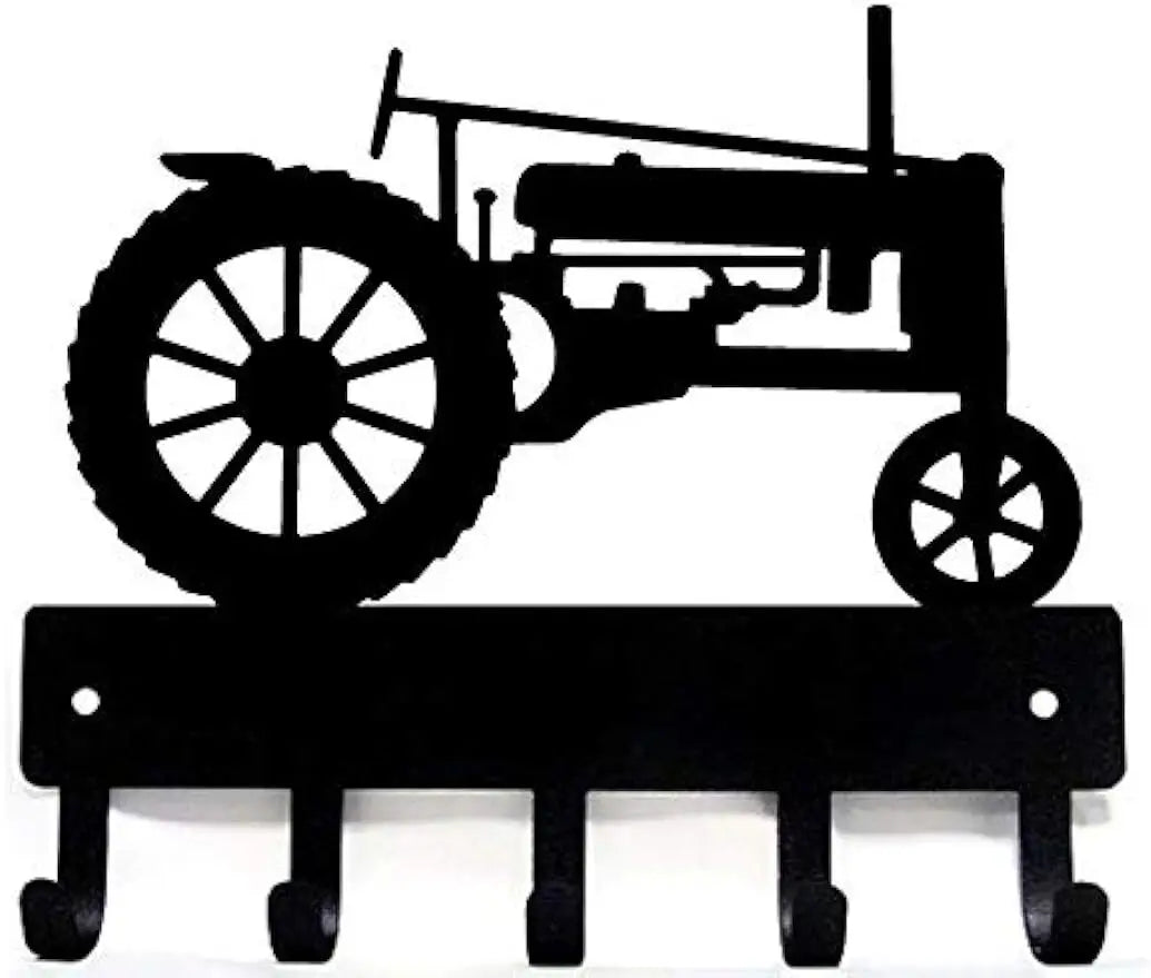 Black Racing Car Metal Wall Art Key Holder, Waterproof Rustproof Heavy Duty for Home Garage Decor Gift