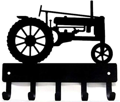 Black Racing Car Metal Wall Art Key Holder, Waterproof Rustproof Heavy Duty for Home Garage Decor Gift