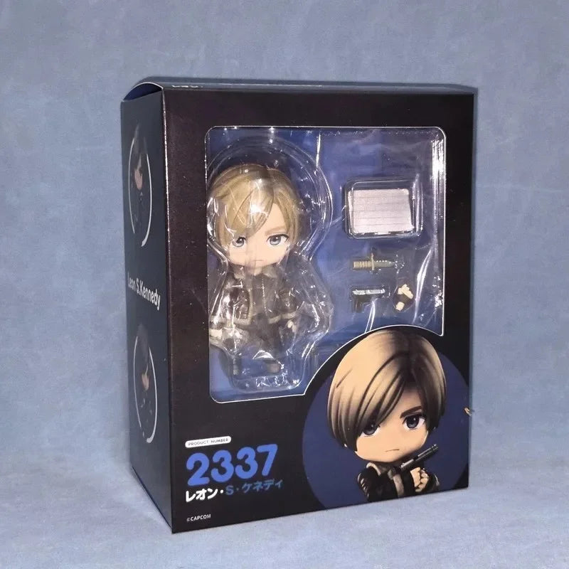 Nendoroid 2337 Leon S Kennedy Action Figure 10cm Pvc Anime Figurine Resident Evil Biohazard Adult Collection Gift For Game Fans