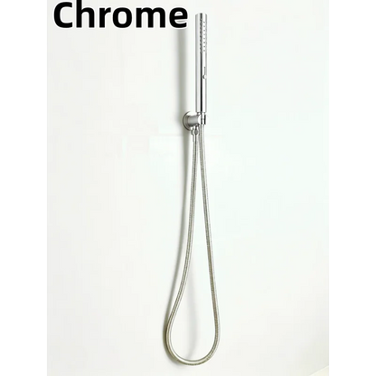 Brushed Nickel Stainless steel Hand Shower Head with 1.5M Hose Water Saving Handshower Shower Brass Bracket Accessor
