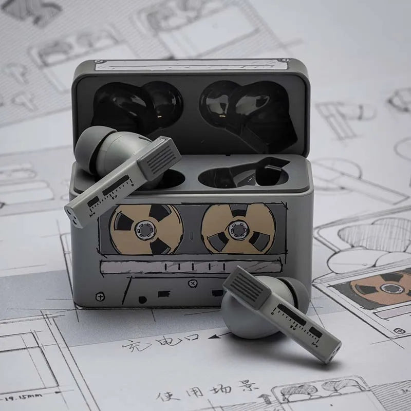 MOONDROP Golden Ages 2 TWS Earphone ANC Bluetooth 6.0 LDAC VDSF Adjustable Output Gain Gaming Headphones