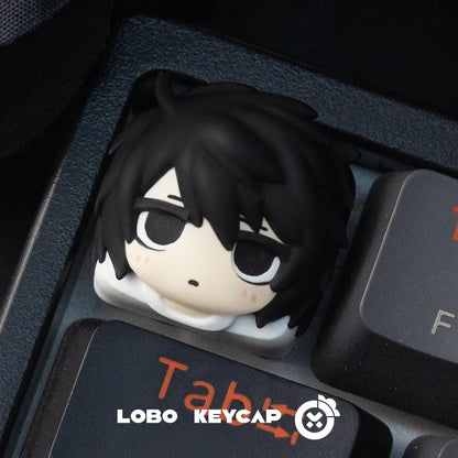Anime Death Note Light Yagami L Cartoon Character Merchandise Cute Custom Mechanical Keyboard Keycaps Esc Otaku Surprise Gifts