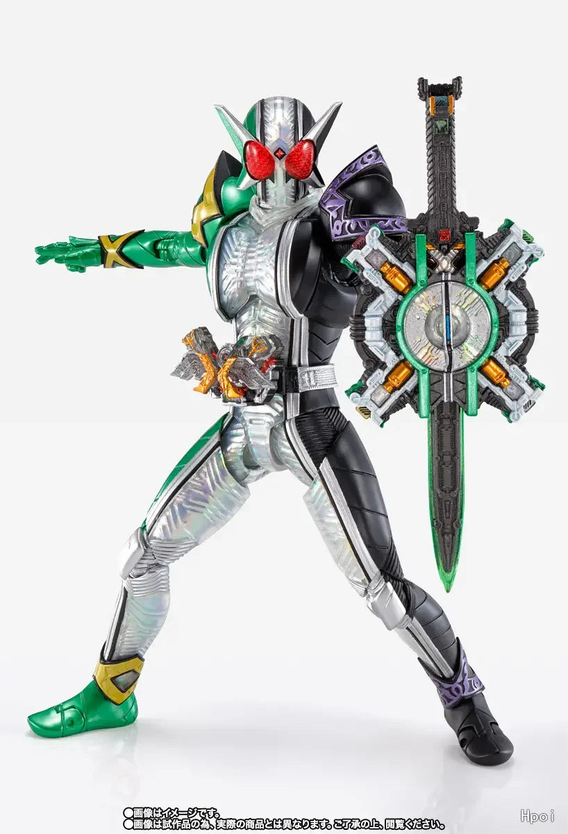 【ZW】BANDAI S.H.Figuarts KAMEN RIDER DOUBLE Hayate Ace Ultimate Form Action Figures Models Toys Gifts