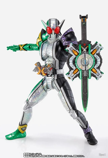 【ZW】BANDAI S.H.Figuarts KAMEN RIDER DOUBLE Hayate Ace Ultimate Form Action Figures Models Toys Gifts