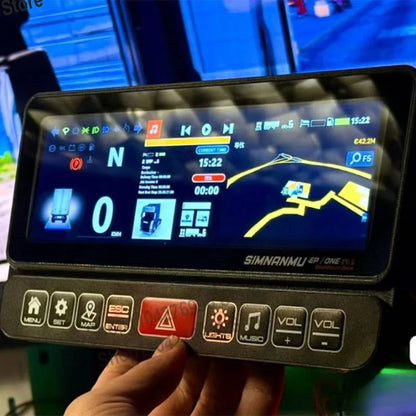Sim Racing Dashboard PC 8.3Inch 9RGB Ouka Navigation Projection Simulator for Logtiech G29 Thrustmaster SIMAGIC MOZA FANATEC
