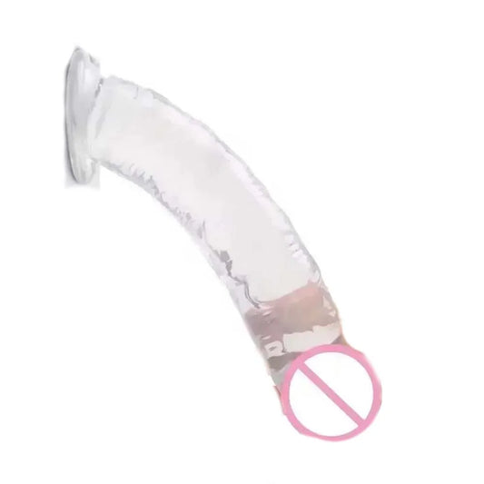 Jelly Transparent 7 Size Butt Plug Penis Cock Erotic Penetration Adult Sex Toys Realistic Dildo Women Gode Suction Cup Gay Anal