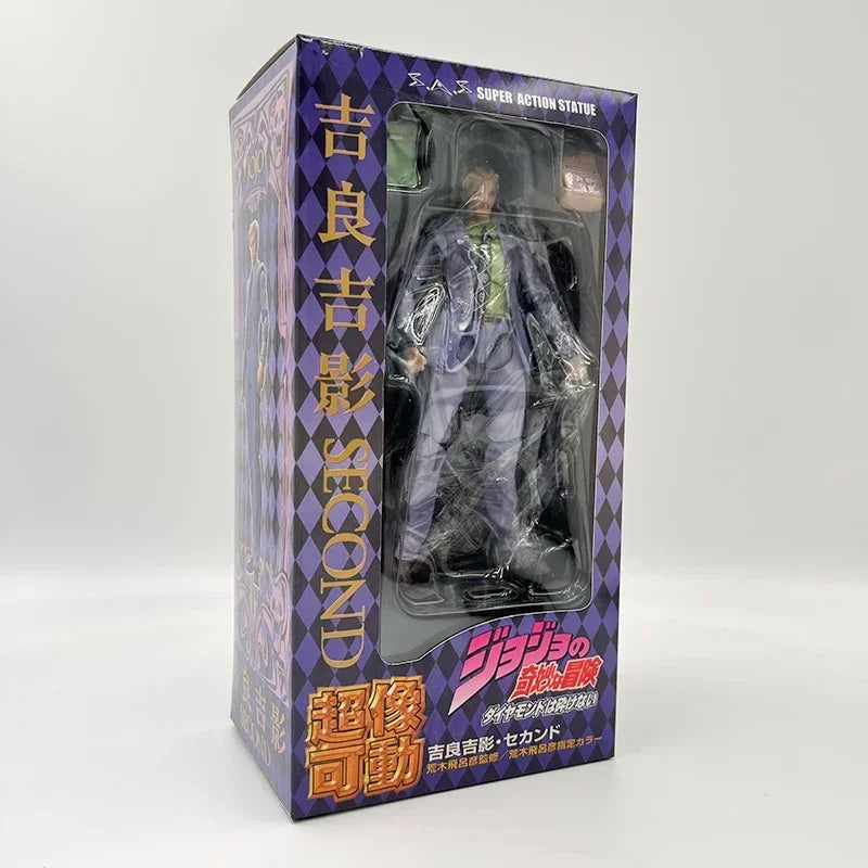 30cm JoJo's Bizarre Adventure Joseph Joestar Anime Figure Jojo no Kimyou na Bouken Jotaro Kujo Action Figure Model Doll Toy Gift