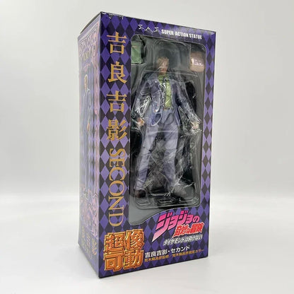 30cm JoJo's Bizarre Adventure Joseph Joestar Anime Figure Jojo no Kimyou na Bouken Jotaro Kujo Action Figure Model Doll Toy Gift