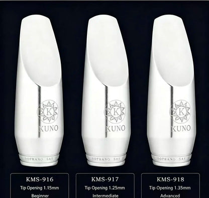 Soprano Saxophone Aluminum Alloy Mouthpiece Pop Jazz With Ligature And Cap