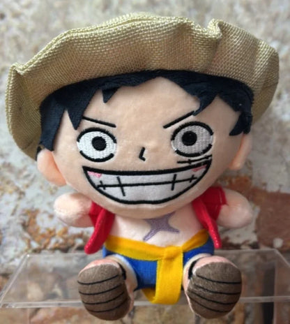 2026 HoT One Piece Anime Figure Zoro Luffy Chopper Plush Toys Cute Cartoon Plushie Stuffed Dolls Pendant Kids Xmas Gifts