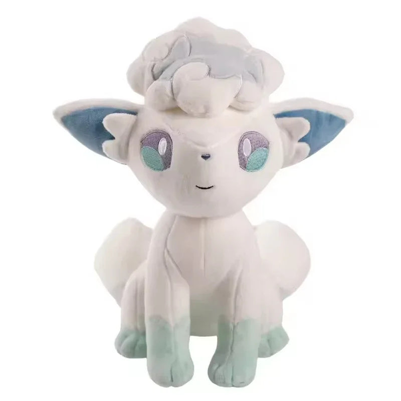 Shiny Ninetales Vulpix Plush Toys Stuffed Animal Charizard Game for Collectible Gift,Soft Plushies Cartoon Character 20-30cm