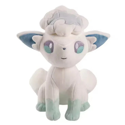 Shiny Ninetales Vulpix Plush Toys Stuffed Animal Charizard Game for Collectible Gift,Soft Plushies Cartoon Character 20-30cm