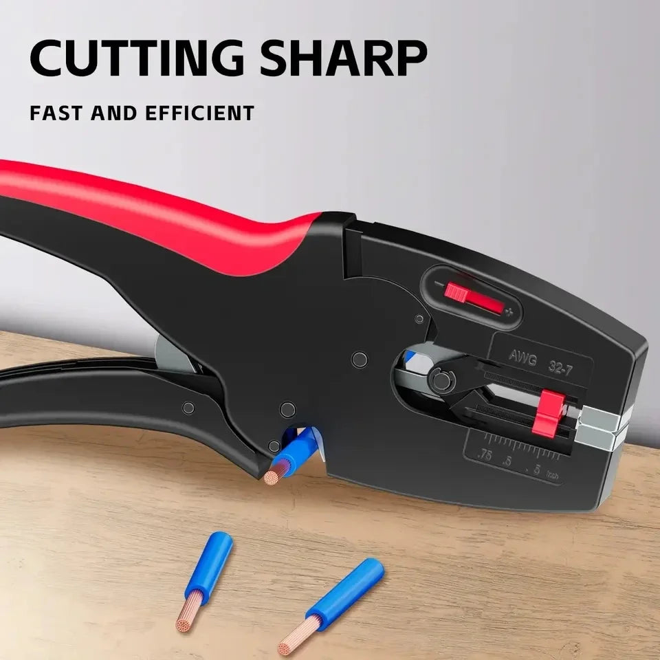 Automatic Wire Stripper Range 0.03-10mm² Electrician Wire Tool Cable Wire Stripper Cutter Multifunctional Cable Cutting Pliers