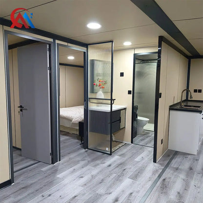 Factory Price Ready Made 3 Bedroom Prefabricated House Prefab Modular Homes Expandable Container House Tiny Houses