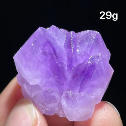 100% Natural Amethyst Flower Clusters, Raw Stones, Mineral Specimens from Madagascar