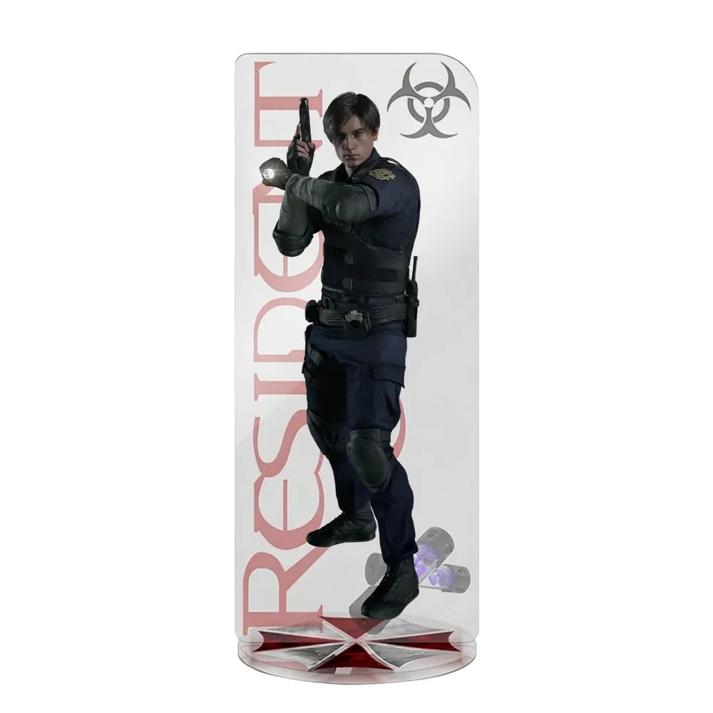 New Resident Evil Requiem Leon Scott Kennedy Grace Ashcroft 15CM Acrylic Stand keychain Figure Desk Decor Collect gifts