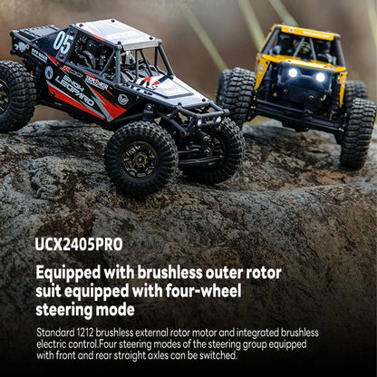 1/24 RC Crawler UDIRC UCX2405 Brushless/Brushed Motor 4WD Off-road Mini Rock Crawler Climbing Vehicle RTR RC Car Toys