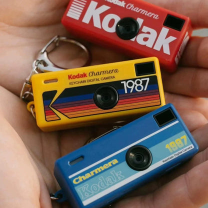 Kodak Charmera Keychain 35MM/F2.4 Digital Camera 1987 with Flash Mini Digital Camera 6 Colors Random Color Camera For Gift ﻿