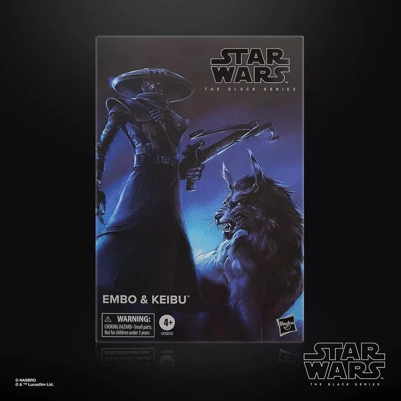 【IN STOCK】 Hasbro Star Wars 6-inch Movable The Mandalorian and Goo Goo Bounty Hunter Emberkabu Set Holiday Collection Gift
