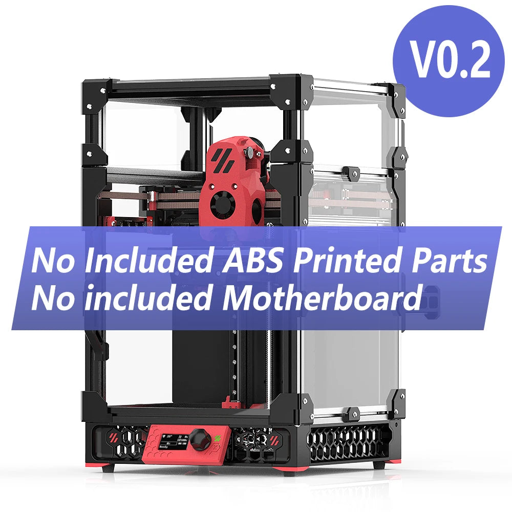 VORON 0.2 R1 Corexy 3D Printer Kit Upgraded MINI Stealthburner New SIBOOR V0.2 R1 Kits FDM Klipper High-precision DIY 3D Printer