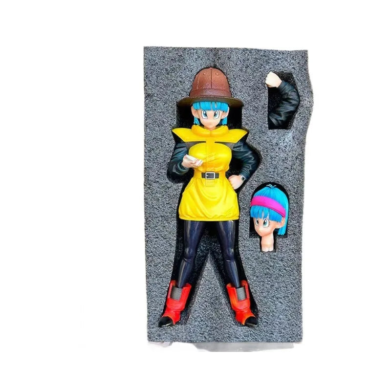 Anime Dragon Ball Z Bulma Figure Bulma Action Figure 23cm Pvc Statue Collectible Model Toys Gifts