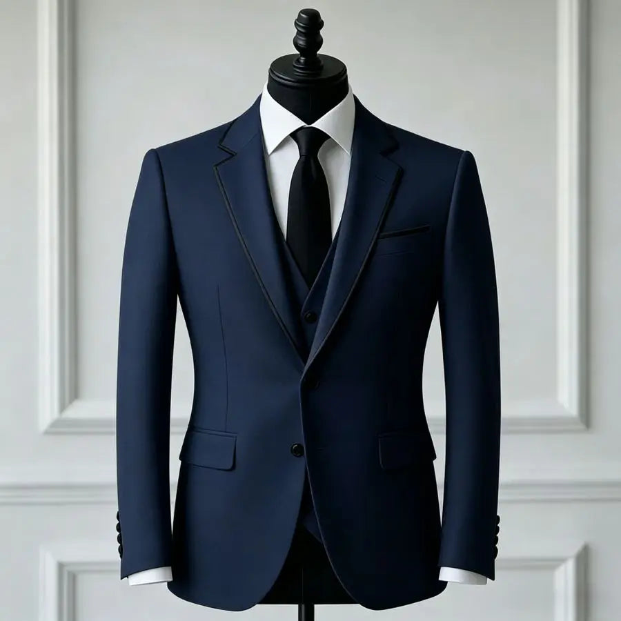 White 3 Pieces Men Slim Fit Wedding Tuxedo for Prom Formal Business Suit Set Groom Blazer with Vest Pants Party Jacket Outfit