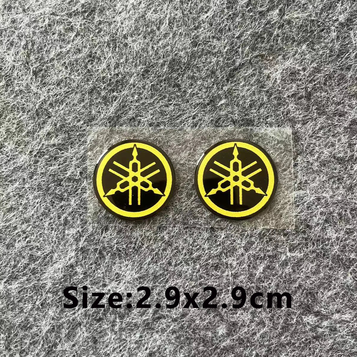 3D Emblem Yamaha Stickers  Logo Decal Gold White Blue Red Sticker