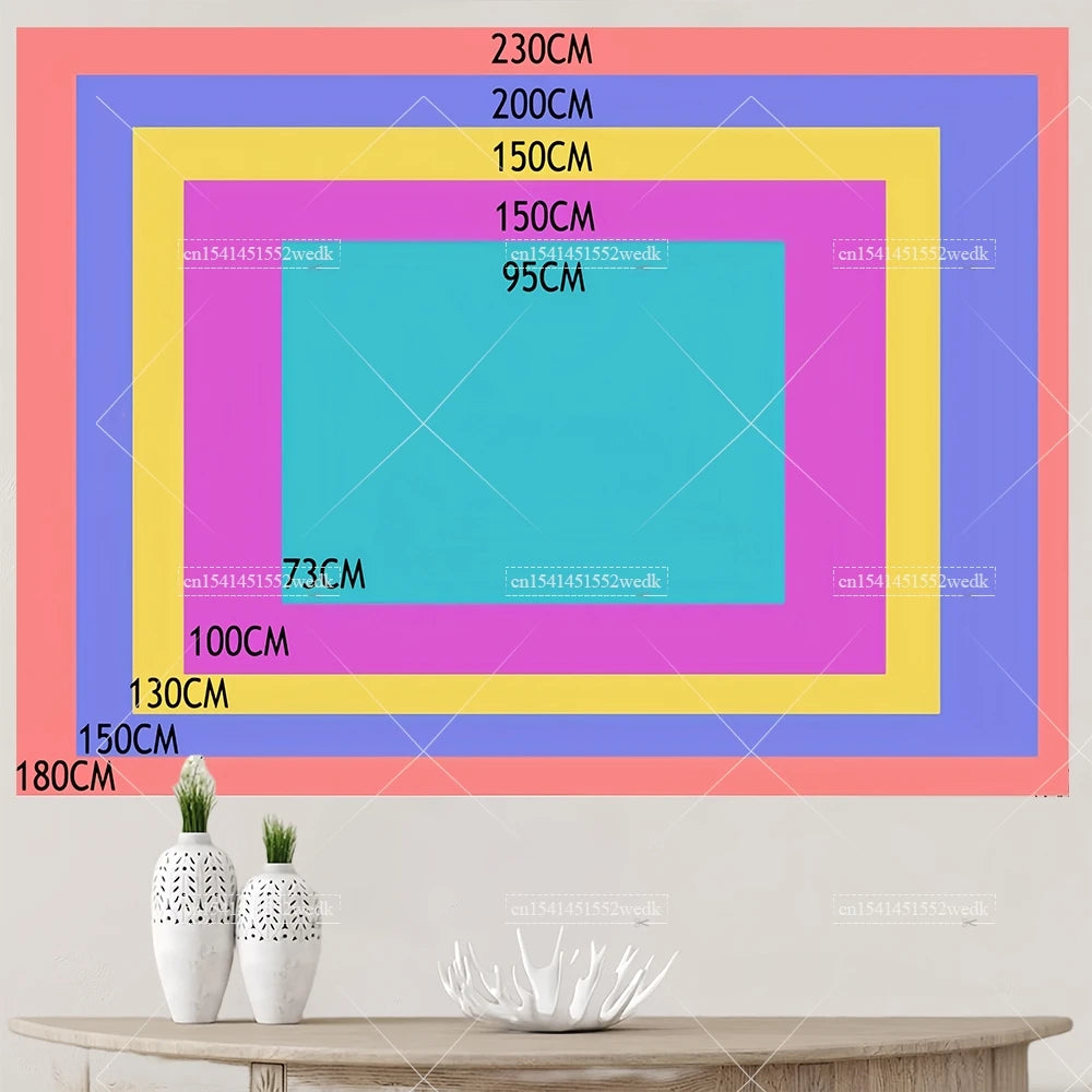 Glow In The Dark Urban Landscape Blacklight Tapestry UV Reactive Street Scene Neon Tapestrys Aesthetic Fluorescent Tapestries