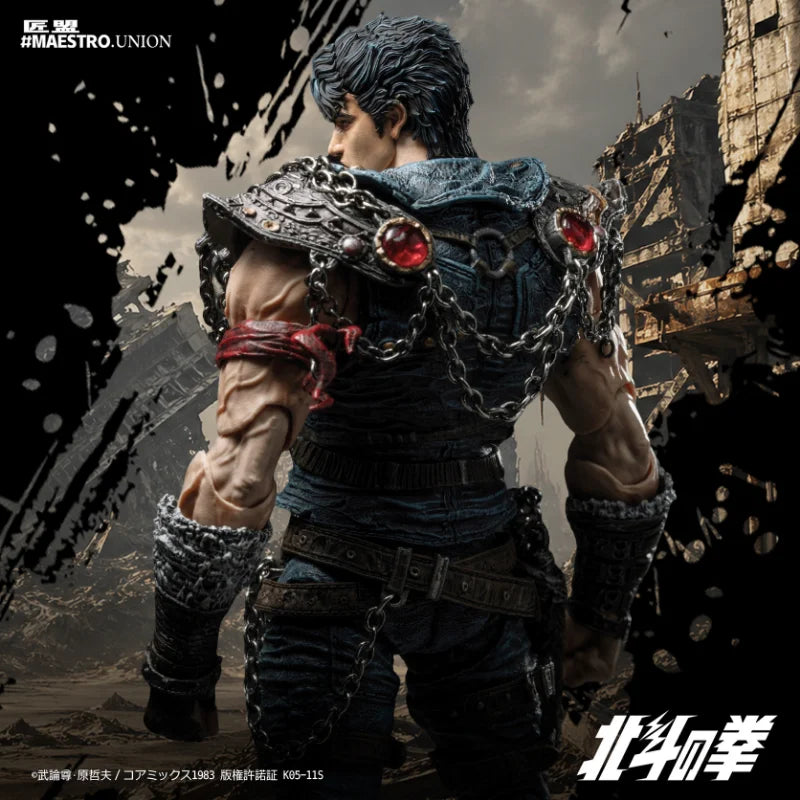 Nuevo lanzamiento, pre-venta: coleccionable Maestro Union Fist of The North Star Kenshiro, escala 1/12, regalo para fans