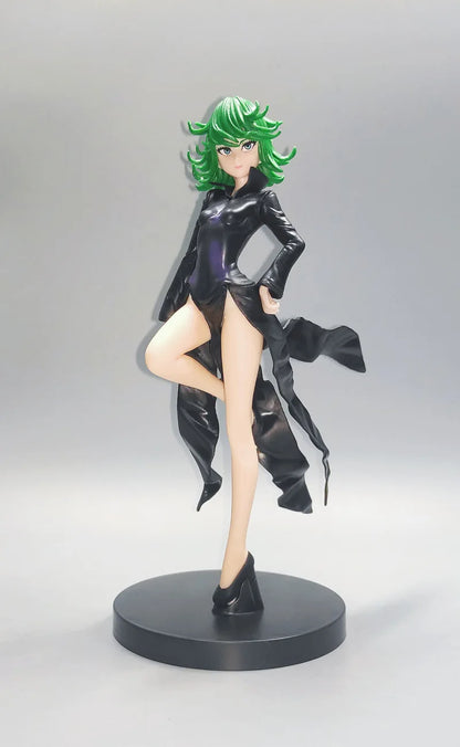 20CM Anime One Punch Man Senritsu no Tatsumaki Figure Espresto Shapely Saitama Standing Model Toys and Doll Collection Gifts