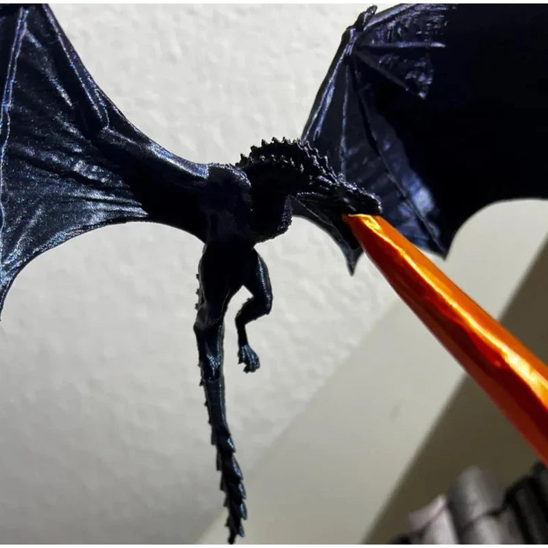 New Dragon Flame Book Nook Sculpture Fire Breathing Dragon Gothic Ornament Halloween Birthday Present Bookshelf Decoration 2026