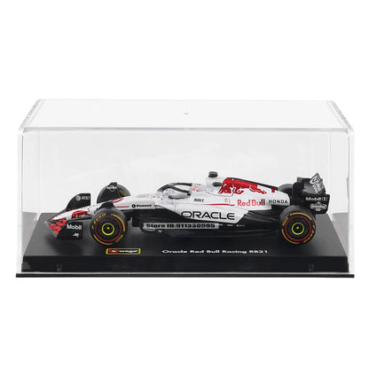 Bburago 1:43 F1 2025 Red Bull Racing RB21 Japan Station #1 Verstappen #22 Yuki Tsunoda Alloy Car Die Cast Model Toy Collectible