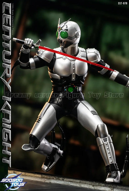 【In Stock】Original SOOSOOTOYS SST-070 Silver Shadow Warrior Kamen Rider Shadow Moon 1/6 Action Figure Toy