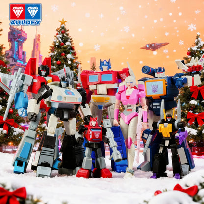 AULDEY Transformers Action Figure Collectible Toy Optimus Prime Megatron Blind Box Set with Movable Joints Design Model Gift Set