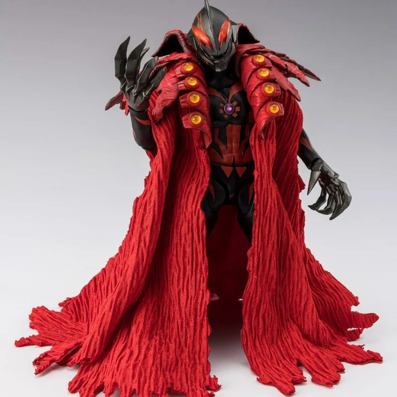 Bandai SHF Tamashii Limited Ultraman Zero & Kaiser Belial Articulated Figure Model Decor Collectible Desktop Ornament Gift