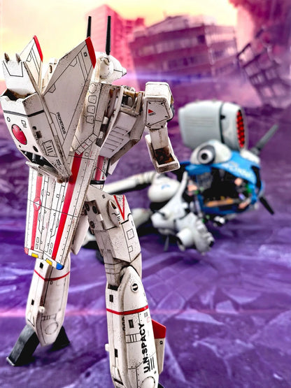 【In Stock】KitzConcept Robotech Macross VF-1J Ichijoki Aged Paint Version 2.5 Version Figure
