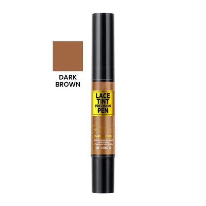 Tinted Lace Precison Parting Pen 100ml Lace Tint Mousse Brown Lace Dyeing Spray Wig Lace Tint With Brush Applicatior Wholesale