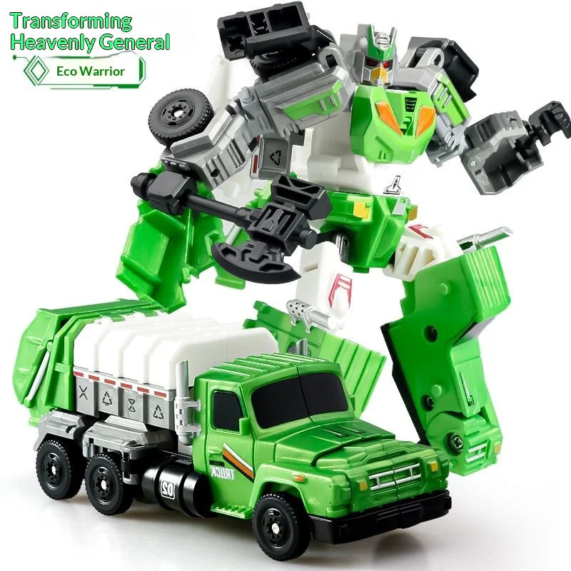 Jinjiang Transforming Robot Series 2: Optimus Prime, War God, Car, Plane, Tank, Robot for Boys