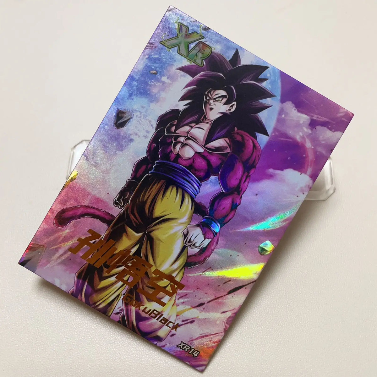 Anime Dragon Ball XR SAR SGK DSP HCR JR Cards Son Goku Piccolo Broli Burdock Android 18 Bulma Tien Shinhan Collectible Cards