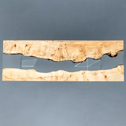 Waterfall epoxy resin wooden coffee table rosewood coffee table live edge epoxy resin coffee table