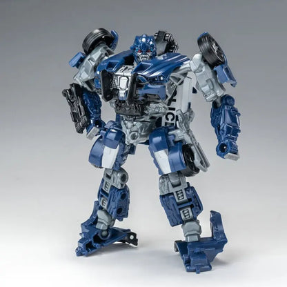 New Transformable Robot FD02 Barricade Action Figure Movie Version Deformation Police Car Robot Model Toy Desktop Ornament Gift