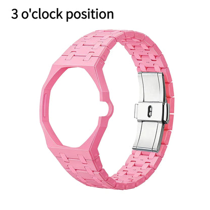 Bioceramic Bracelet Royal Pop Strap for swatch ,ceramic belt case,40mm Sport Wristband adapter