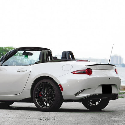 Rear Trunk Lid Spoiler Wing Lip For Mazda MX-5 Miata MX5 ND 2016-2026 Convertible 2-Door