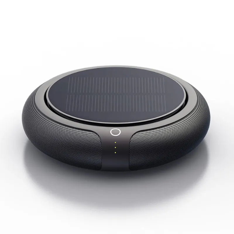 Solar Powered Car Air Purifier with Aromatherapy 3-Speed Regulation Three-Layer Filter System Odor & Formaldehyde Remover