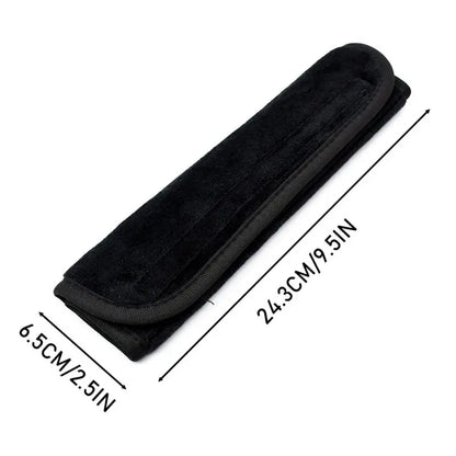 2Pcs/set Car Seat Belt Safety Belt Shoulder Cover Soft Breathable Plush Protection Seat Belt Padding Pad Interior Accessories