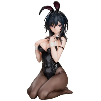 Yokoyama Ishimi Black Bunny Girl Resin Statue - Anime Desktop Figure Model, Collector's Display Art
