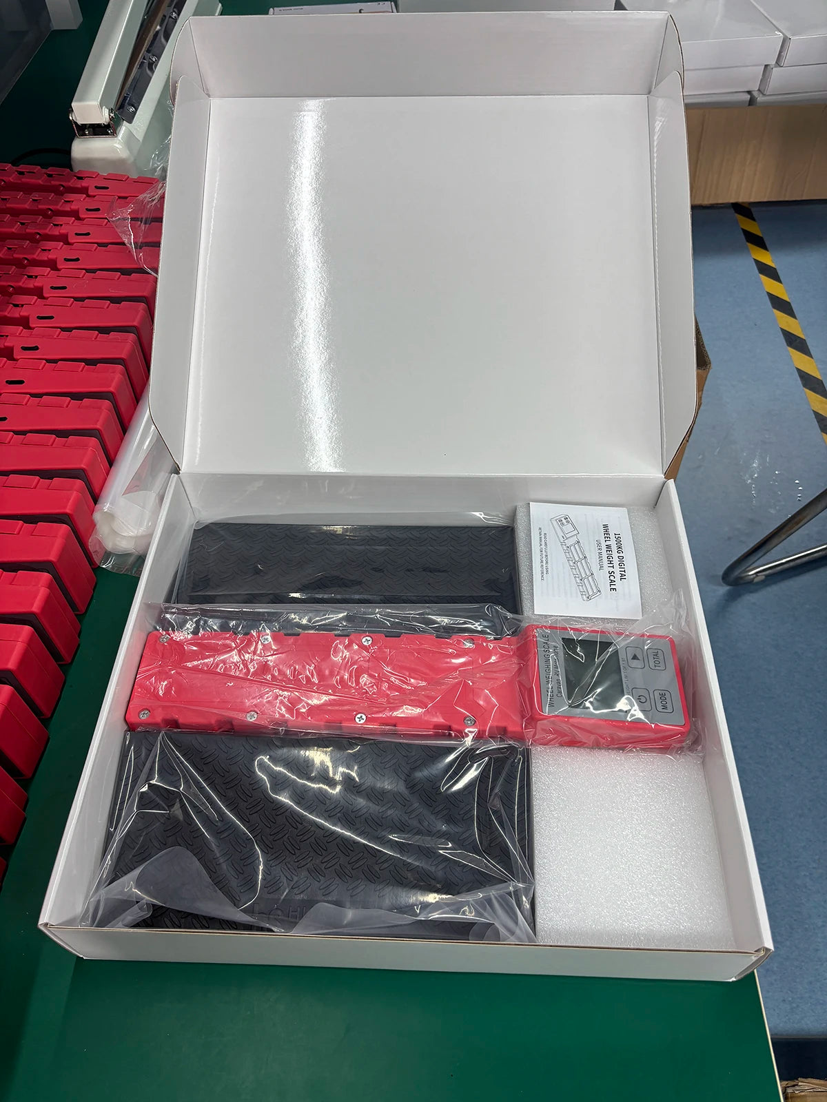 1Set 1500Kg Vehicle Scales Safe Weighing W/ Matching Ramp For RV Caravan Motorhome Camping Portable Axis Scale Auto Accessories
