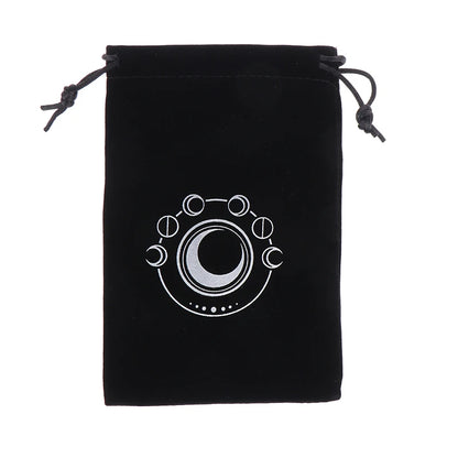 1Pc Velvet Tarots Oracle Cards Storage Bag Runes Constellation Witch Divination Accessories Jewelry Dice Drawstring Pouch