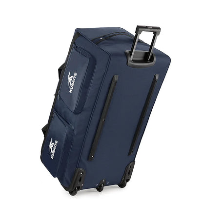KLQDZMS 36"40 Inch  Rolling Suitcase Oversized Capacity Trolley Bag Combination Box Cart Style Travel Bag Oxford Cloth Luggage